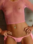 Pink Fishnet